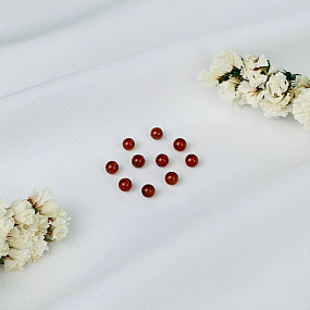 Бусины для украшений из Граната (Спессартин) (10 шт), Артикул: 116486 - изображение товара №1