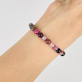 Браслет из Турмалина микс, Артикул: 090605 - изображение товара №2