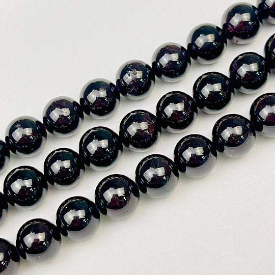 Бусины для украшений из Граната (39 бусин), Артикул: 090389 - изображение товара №2