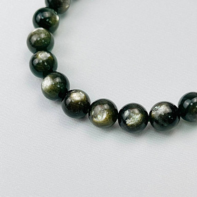 Браслет из Лепидолита "Мусковит", Артикул: 107655 - изображение товара №2