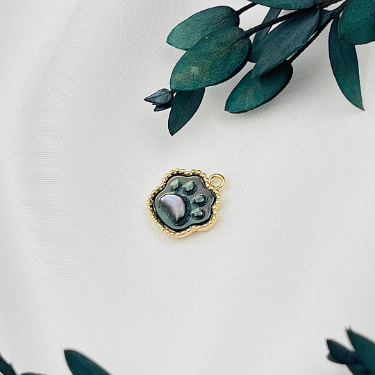 Подвеска перламутровая "Лапка" (1 шт), Артикул: 105878 - изображение товара №2