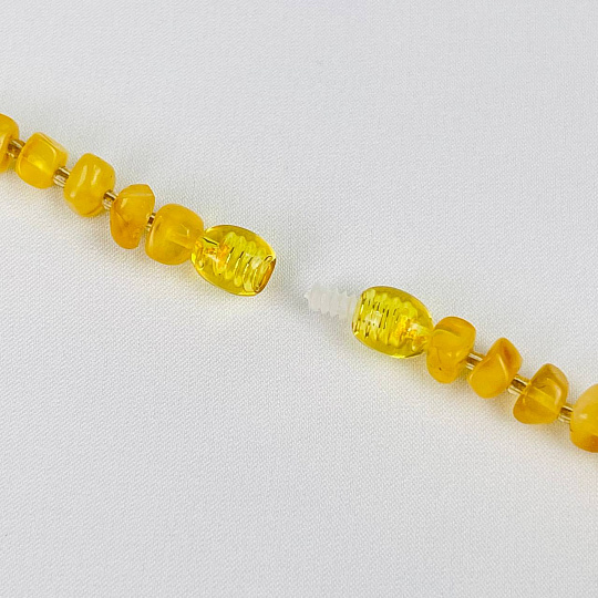 Колье из Янтаря, Артикул: 116060 - изображение товара №3
