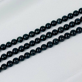 Бусины для украшений из Арфедсонита