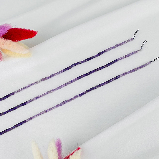 Бусины для украшений из Аметиста, Артикул: 075689 - изображение товара №1