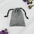 Мешочек: Бархат серый 1 шт.