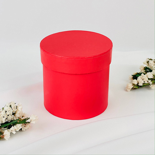 Подарочная коробка красная под шар, Артикул: 116520 - изображение товара №1