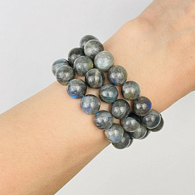 Бусины для украшений из Лабрадора (38 бусин), Артикул: 070547 - изображение товара №2