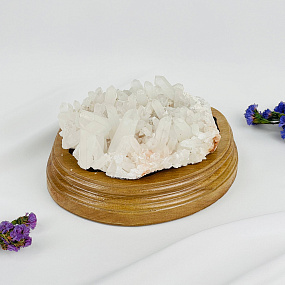 Друза Горного Хрусталя на подставке, Артикул: 117711 - изображение товара №2