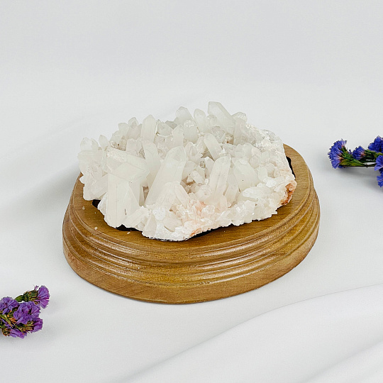 Друза Горного Хрусталя на подставке, Артикул: 117711 - изображение товара №2