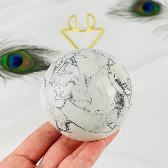 Шар из Говлита, Артикул: 088651 - изображение товара №2