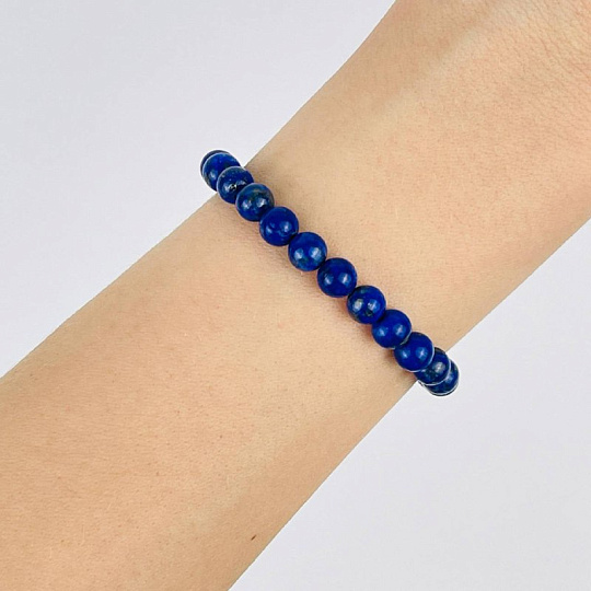 Браслет из Лазурита, Артикул: 079266 - изображение товара №2