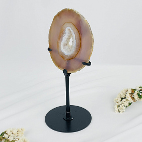 Срез Агата на подставке, Артикул: 117355 - изображение товара №3