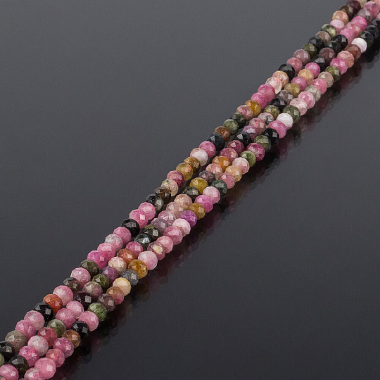 Бусины для украшений из Турмалина микс огранка, Артикул: 084377 - изображение товара №1