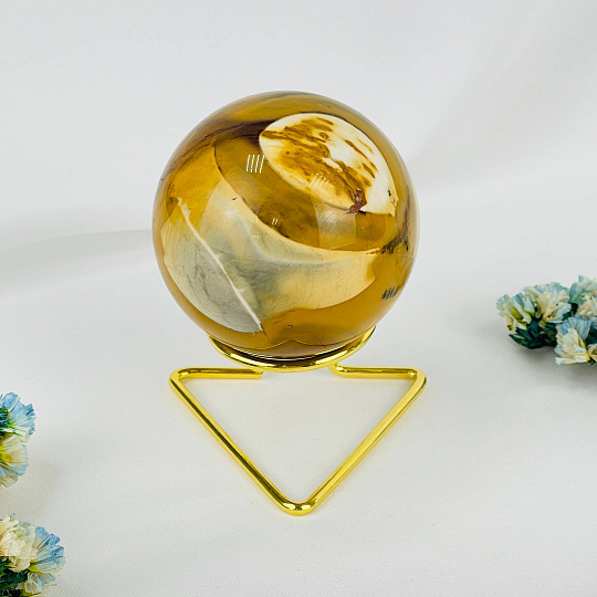 Шар из Яшмы "Мукаит", Артикул: 088708 - изображение товара №1