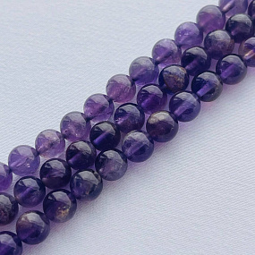 Бусины для украшений из Аметиста, Артикул: 097079 - изображение товара №1