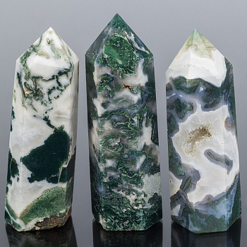 Кристалл из Агата мохового  - изображение товара №1