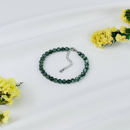 Браслет из Серафинита, Артикул: 081285 - изображение товара №2