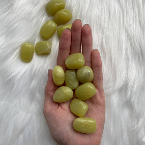 Галтовка из Жадеита, Артикул: 085431 - изображение товара №1