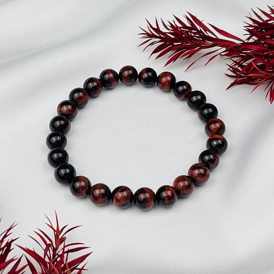 Браслет из Бычьего глаза, Артикул: 013881 - изображение товара №1