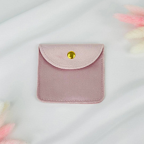 Мешочек: Бархат розовый 1 шт., Артикул: 116506 - изображение товара №1