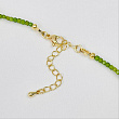 Колье из Хромдиопсида, Турмалина и Пренита