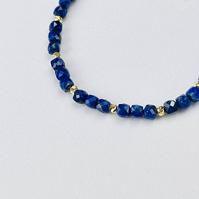 Серьги длинные из Граната (Альмандин), Артикул: 114864 - изображение товара №3