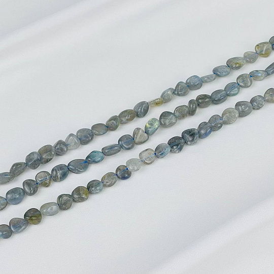 Бусины для украшений из Лабрадора (галтовка), Артикул: 077001 - изображение товара №1