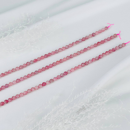 Бусины для украшений из мадагаскаоского Розового кварца, Артикул: 084867 - изображение товара №3
