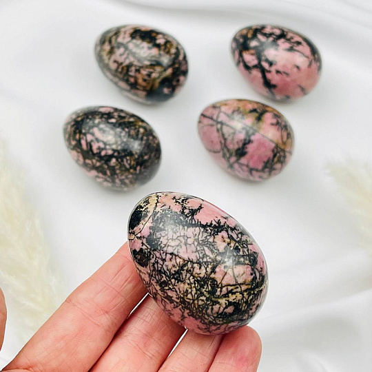 Яйцо из Родонита, Артикул: 104705 - изображение товара №1