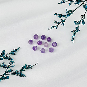 Бусины для украшений из Аметиста (10 шт)