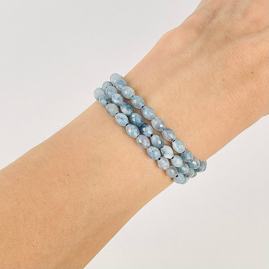 Бусины для украшений из Аквамарина, Артикул: 117020 - изображение товара №2