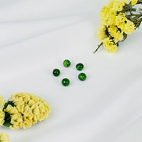 Бусины для украшений из Хромдиопсида (5 шт), Артикул: 116291 - изображение товара №1