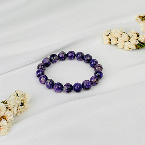 Браслет из Чароита, Артикул: 115948 - изображение товара №3