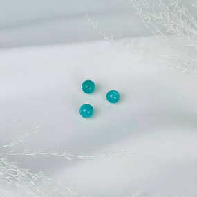 Бусины для украшений из Амазонита (3 шт), Артикул: 117264 - изображение товара №1