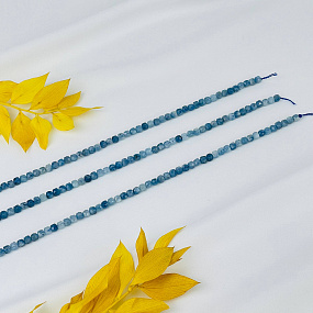 Бусины для украшений из Аквамарина, Артикул: 086707 - изображение товара №3