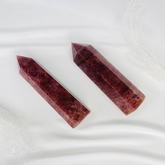 Кристалл из Клубничного кварца, Артикул: 081234 - изображение товара №3