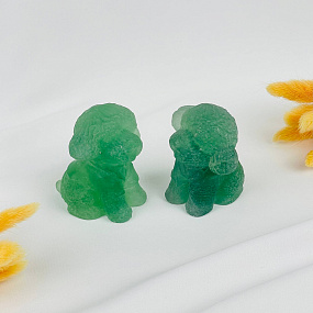 Фигурка Собака из Флюорита