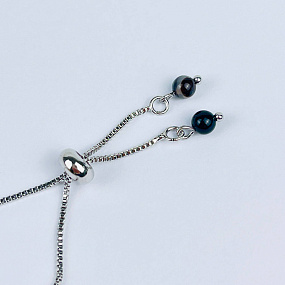 Браслет регулируемый с Агатом, Артикул: 117864 - изображение товара №3