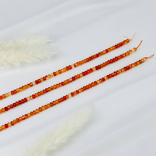 Бусины для украшений из Сердолика, Артикул: 080340 - изображение товара №3