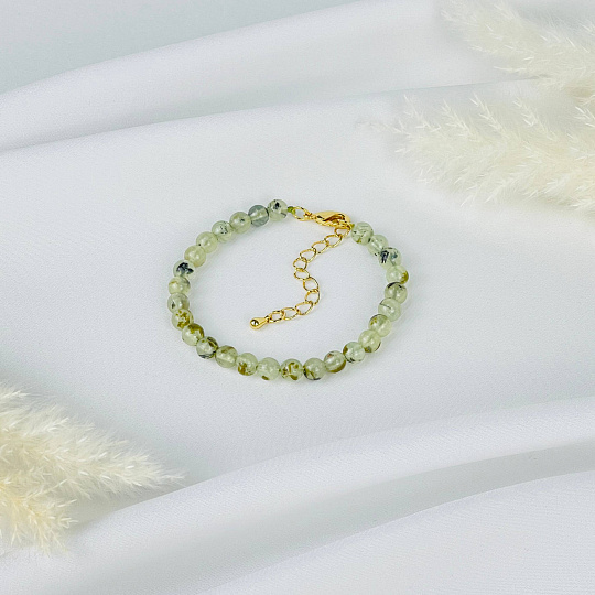 Браслет из Пренита, Артикул: 080873 - изображение товара №2