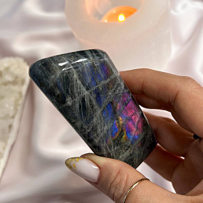 Срез (экран) из камня Лабрадор полированный, Артикул: 101258 - изображение товара №2