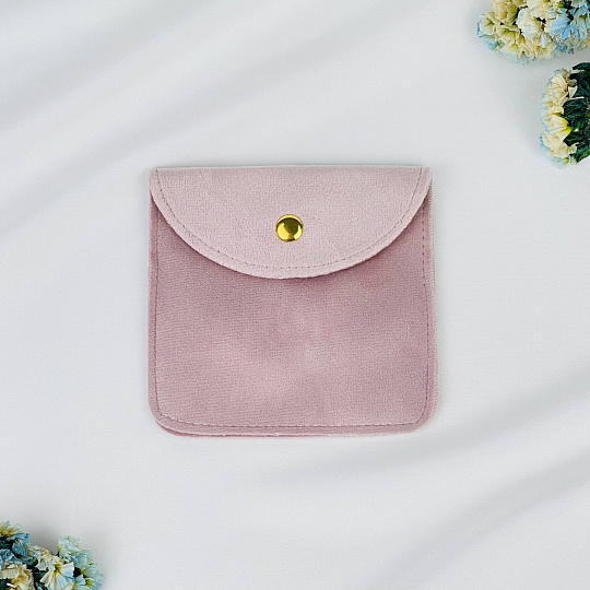 Мешочек: Бархат розовый 1 шт., Артикул: 116501 - изображение товара №2