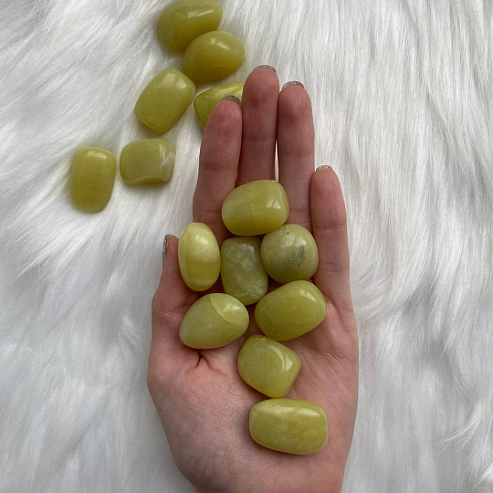 Галтовка из Жадеита, Артикул: 085431 - изображение товара №1