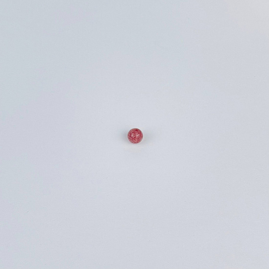 Бусины для украшений из Клубничного кварца (5 шт), Артикул: 117026 - изображение товара №2