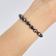 Браслет из Гематита и Граната