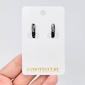 Швензы для сережек с Фианитами, Артикул: 056866 - изображение товара №1