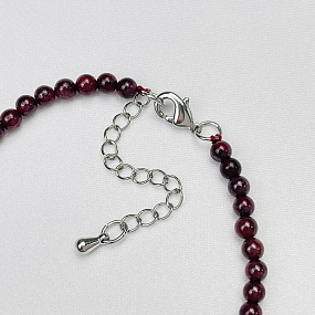 Браслет из Граната (Пироп), Артикул: 084507 - изображение товара №4