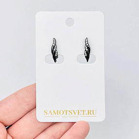 Швензы для сережек с Фианитами, Артикул: 056826 - изображение товара №1