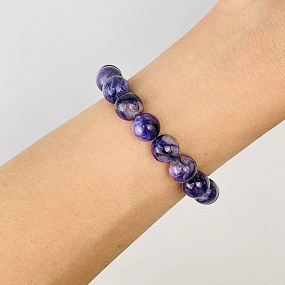 Браслет из Чароита, Артикул: 115961 - изображение товара №1