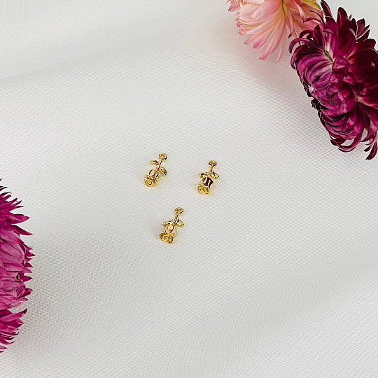 Подвеска Цветок (3 шт), Артикул: 117758 - изображение товара №1